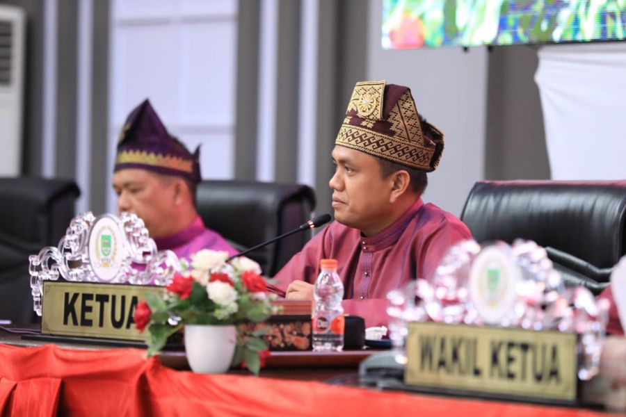 DPRD Rohul Gelar Rapat Paripurna Istimewa Dalam Rangka HUT Kabupaten Rokan Hulu Yang Ke 25
